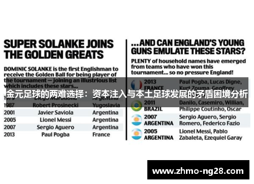 金元足球的两难选择:资本注入与本土足球发展的矛盾困境分析 金元足球的两难选择:资本注入与本土足球发展的矛盾困境分析